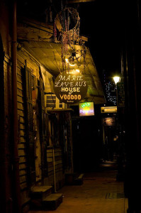 Marie Laveau House of Voodoo Entryway, Photo credit Judy Kiel