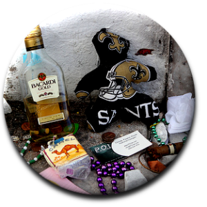 Marie Laveau Tomb Offerings