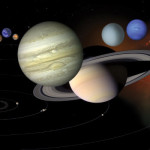 The planets in our solar system
