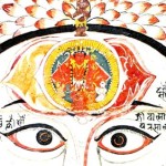 Opening the Third Eye - Image of Brow Chakra from Rajasthan India 18th Century