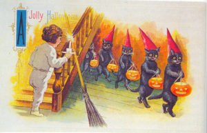 Bizarre Vintage Halloween Postcards (1)